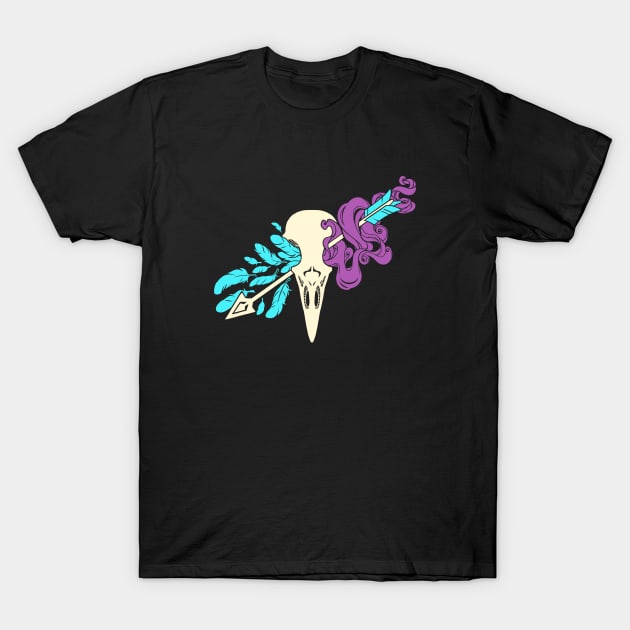 smoke and feathers 2 T-Shirt by Alienfirst
